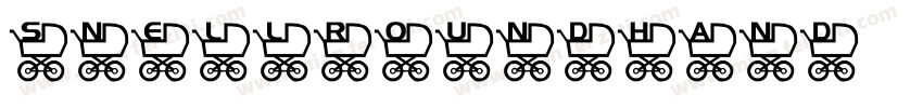 snellroundhand b字体转换
